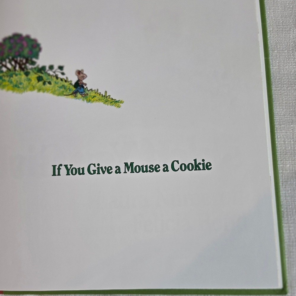 If You Give a Mouse a Cookie Hardcover Childrens Book Laura Numeroff